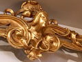 Pair of Carved Gilded Valances from Austrian Castle, 19th Century