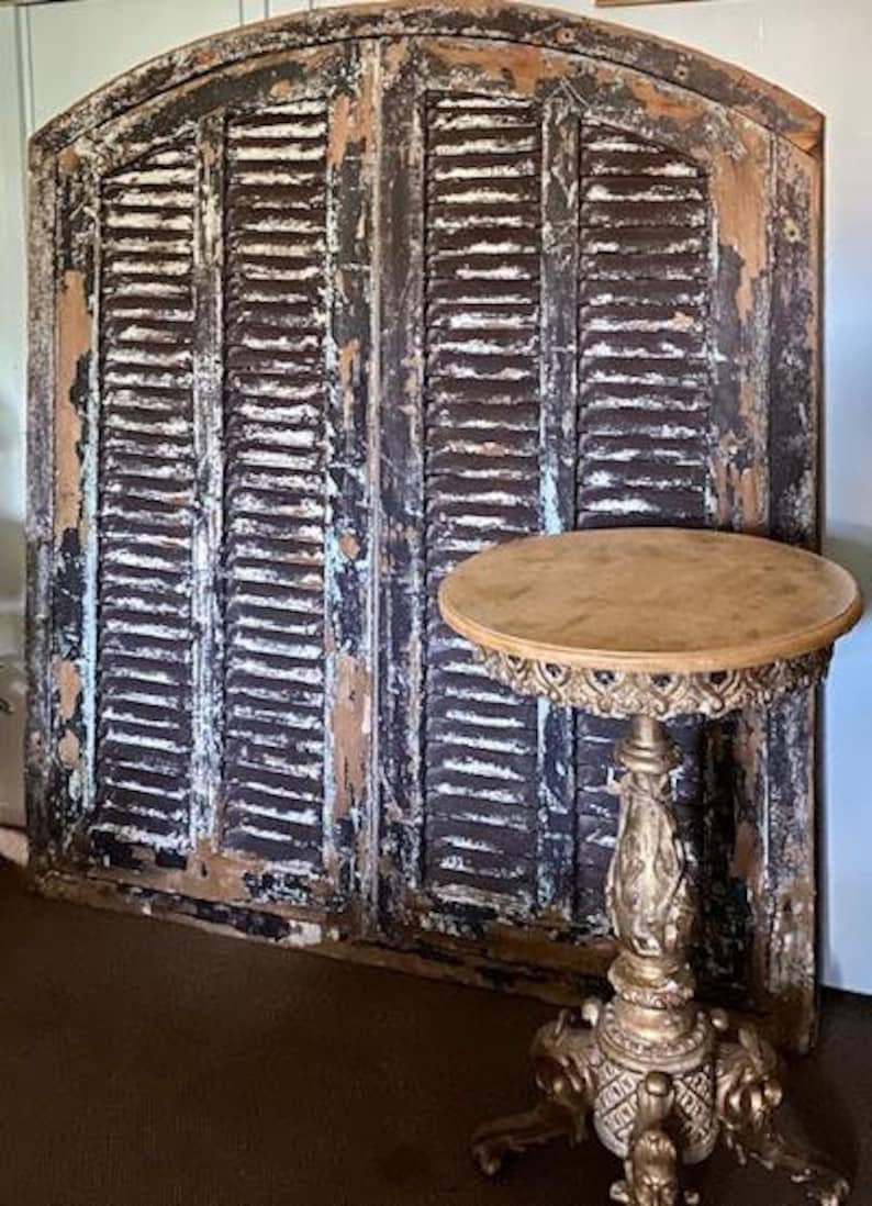 XL Large Pair of Distressed Shutters, Shipping is Additional