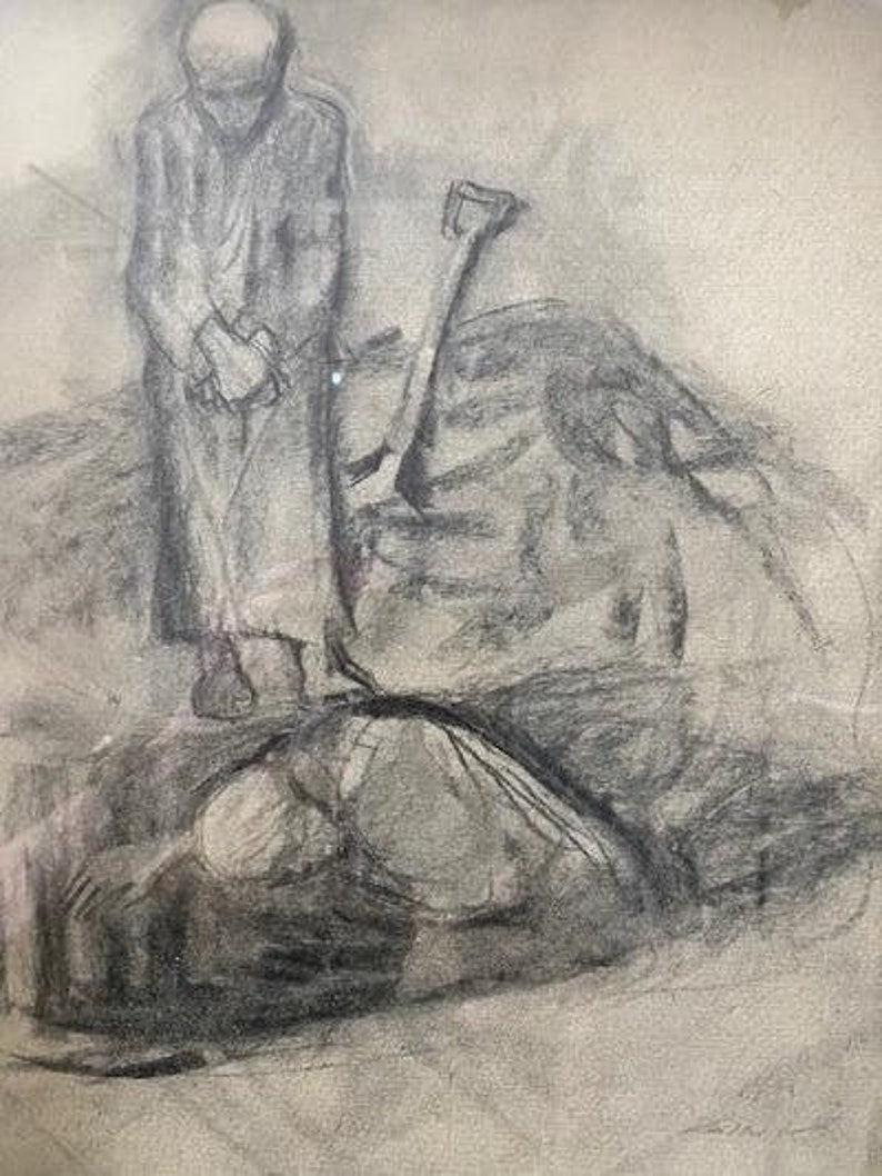 Kathe Kollwitz Pair of Lithographs, Expressionist Prints