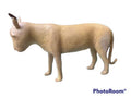 Folk Art Wood and Gesso Mountain Lion by Thomas Dimmitt, Berthoud CO