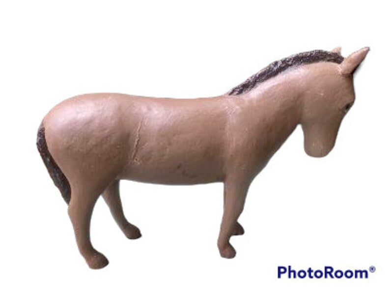 Folk Art Wood and Gesso Horse by Thomas Dimmitt, Berthoud CO