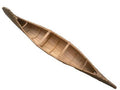 Birch Bark Canoe with Pine Tar, Native American Folk Art