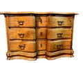 Antique Serpentine Chest of Drawers, 19th Century