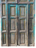 Pair of Spanish Doors, Santa Fe Style Double Doors, Door Within a Door