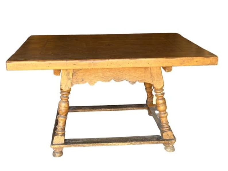 Bavarian Jogl Farmhouse Table, Antique Tavern Table, 19th Century