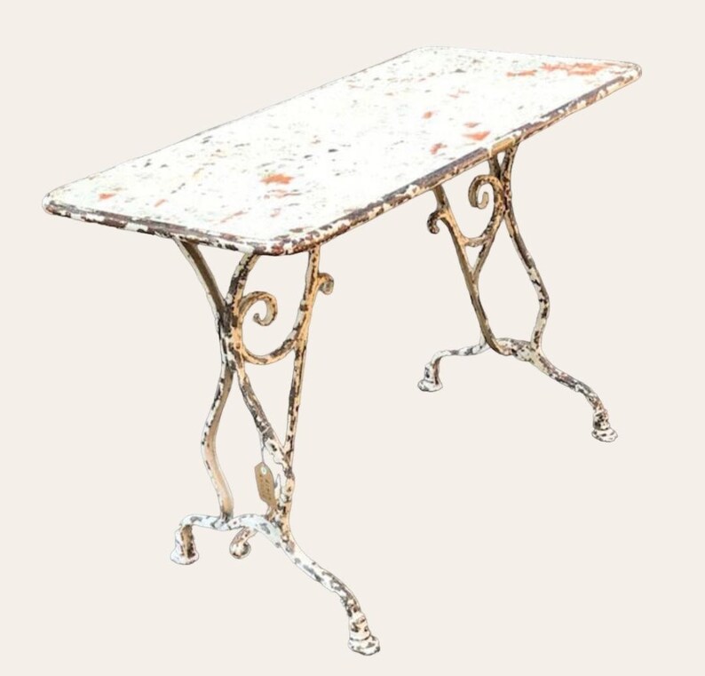19th Century French Table from Arras, Horse Hoof Feet