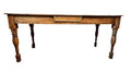 Antique Mexican Farm Table, Original Green Paint