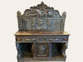 19th Century Hunt Sideboard, Neo-Renaissance Carved