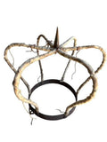 Antique Madonna Crown, Devotional Folk Art, 19th Century