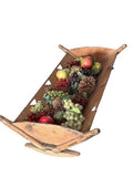 Antique French Cradle, Table Centerpiece Container