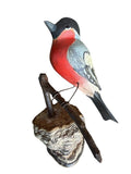 Austrian Folk Art Carved Wood Bird #68, 1930s
