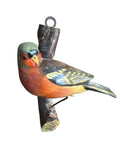 Austrian Folk Art Carved Wood Bird #69, 1930s