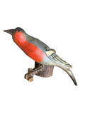 Austrian Folk Art Carved Wood Bird #79, 1930s