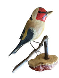 Austrian Folk Art Carved Wood Bird #73, 1930s