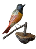 Wood Carved Austrian Bird Vintage #66