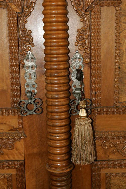17th Century Swiss Armoire, Dated 1623, Bernadotte Collection