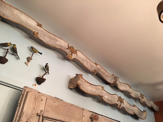 Trio of 19th Century French Chateau Valances