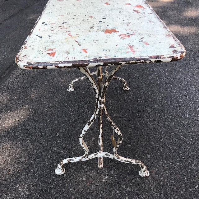 19th Century French Table from Arras, Horse Hoof Feet
