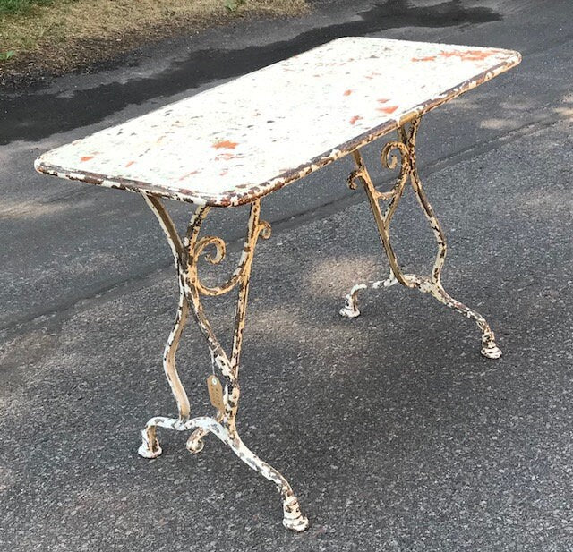 19th Century French Table from Arras, Horse Hoof Feet