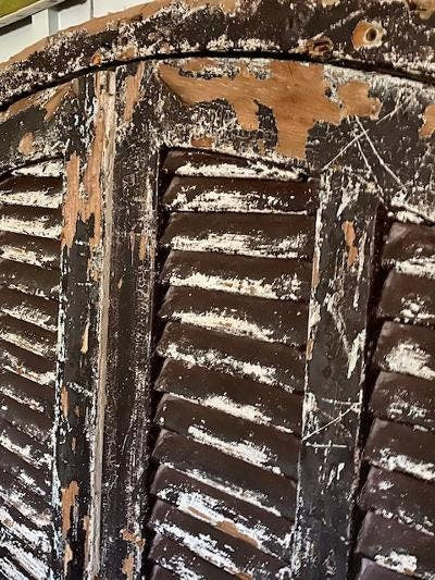 XL Large Pair of Distressed Shutters, Shipping is Additional