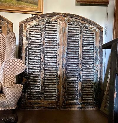 XL Large Pair of Distressed Shutters, Shipping is Additional