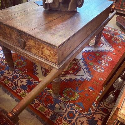 Guatemalan Processional Table for Display Religious Art, Shipping is Additional