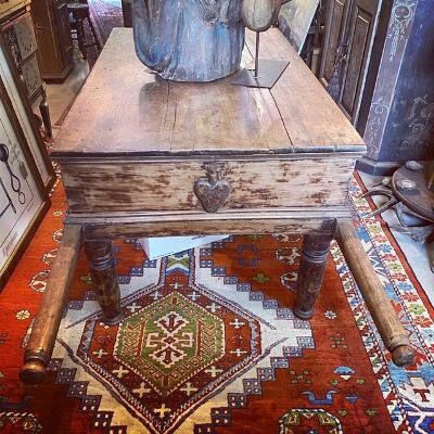 Guatemalan Processional Table for Display Religious Art, Shipping is Additional