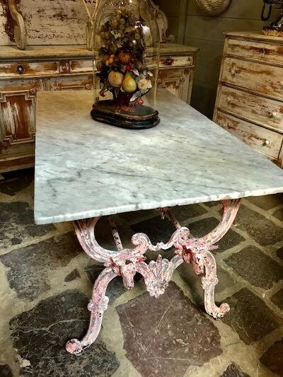 19th Century French Butchers Block Table, SHIPPING is NOT Included