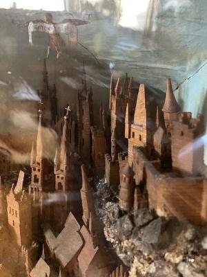 Krippe Nativity Diorama circa 1800s, Baby Jesus and Wise Men