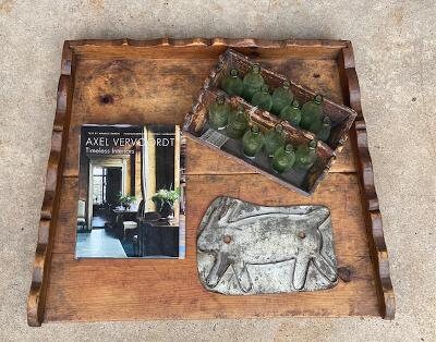 Dough Noodle Cutting Bread Board American Antique