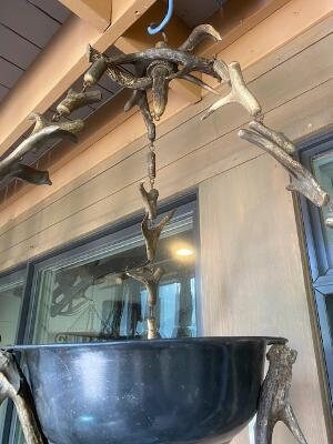 Antler Plant Hanger, Repurposed German Antler Chandelier