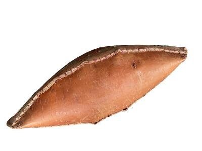 Birch Bark Canoe with Quillwork, Native American Folk Art