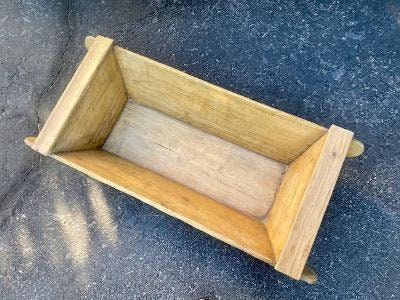 Large Antique Primitive Wood Dough Box