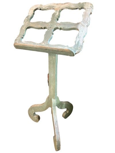 250-Year-Old Wood Music Stand from Salzburg, Austria
