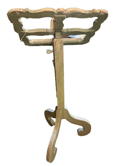 250-Year-Old Wood Music Stand from Salzburg, Austria