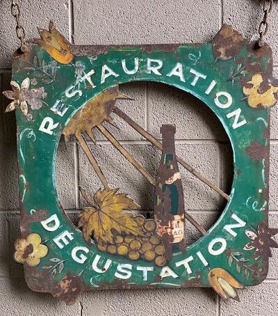 French Restaurant Sign "Chez Felix", 1930s