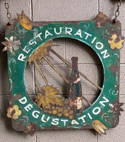French Restaurant Sign "Chez Felix", 1930s
