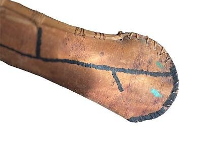 Large Birch Bark Model Canoe, 1940
