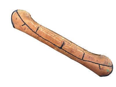 Large Birch Bark Model Canoe, 1940