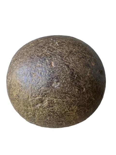 Pair Antique Wood Bowling Balls
