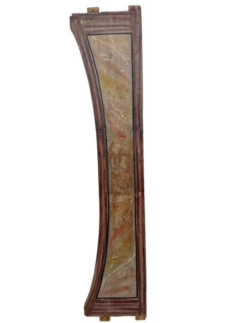 Painted Bavarian Bed Frame, Hand Painted