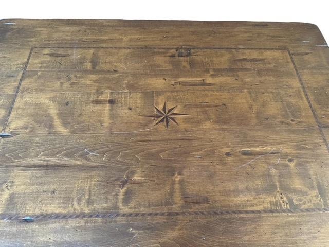 Bavarian Jogl Farmhouse Table, Antique Tavern Table, 19th Century