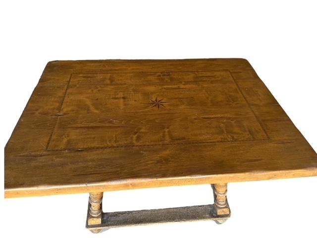 Bavarian Jogl Farmhouse Table, Antique Tavern Table, 19th Century