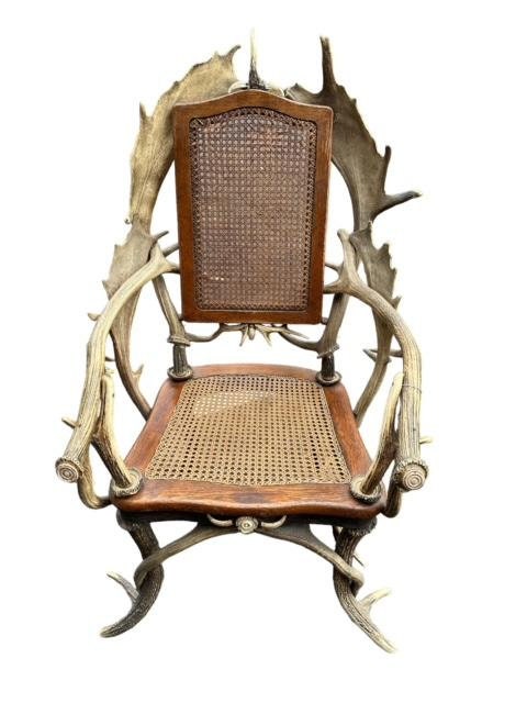German Antler Chair, Shipping is Additional and Not Included in Price