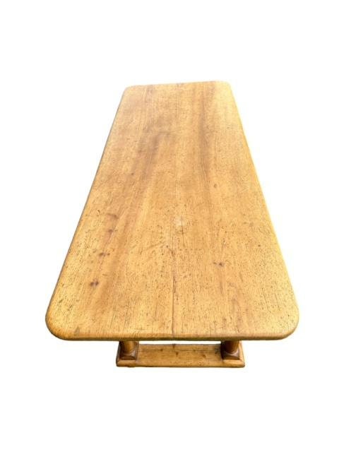 Antique Pine Library Table, European Farm Table