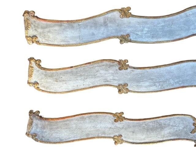 Trio of 19th Century French Chateau Valances