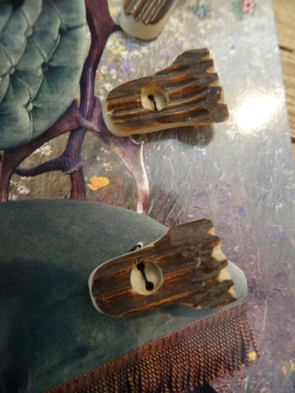 Set of Six Antler Buttons