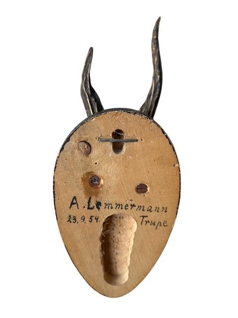 Roe Deer Trophy RD100, Black Forest Antlers, 1910s