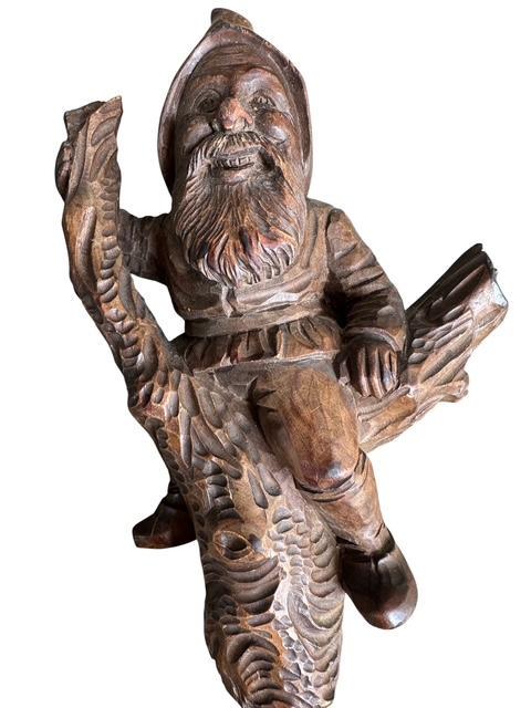 Black Forest Whip Hook Gnome, 1900s