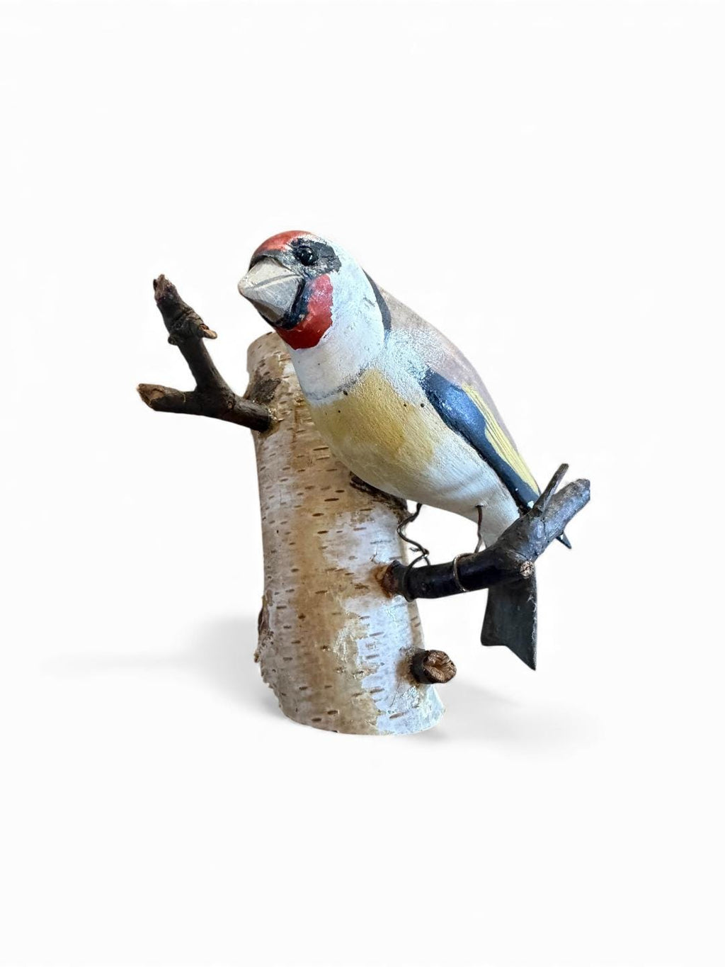 Wood Carved Austrian Bird Vintage #65